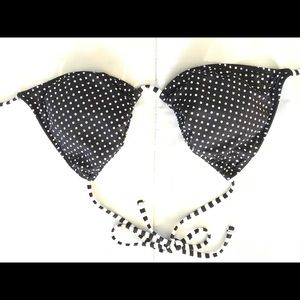 Black Polka Dot Bikini